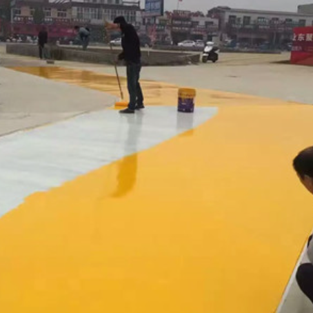昌邑彩色路面喷涂翻新的使用寿命多长